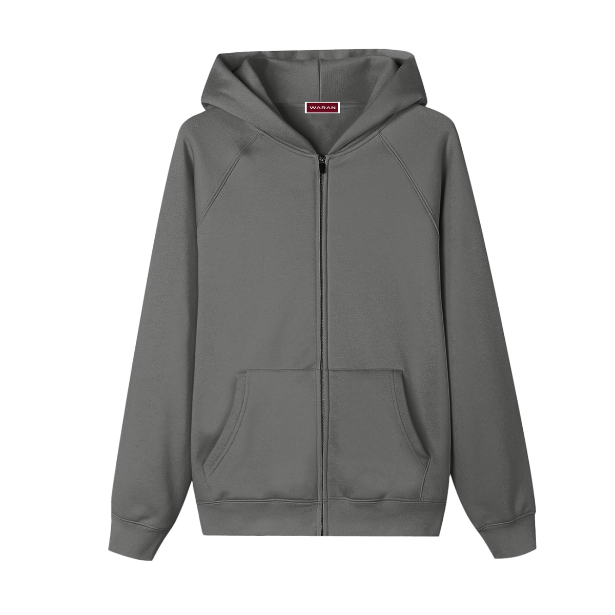 Waran Essential Zip-up Fleece Hoodie
