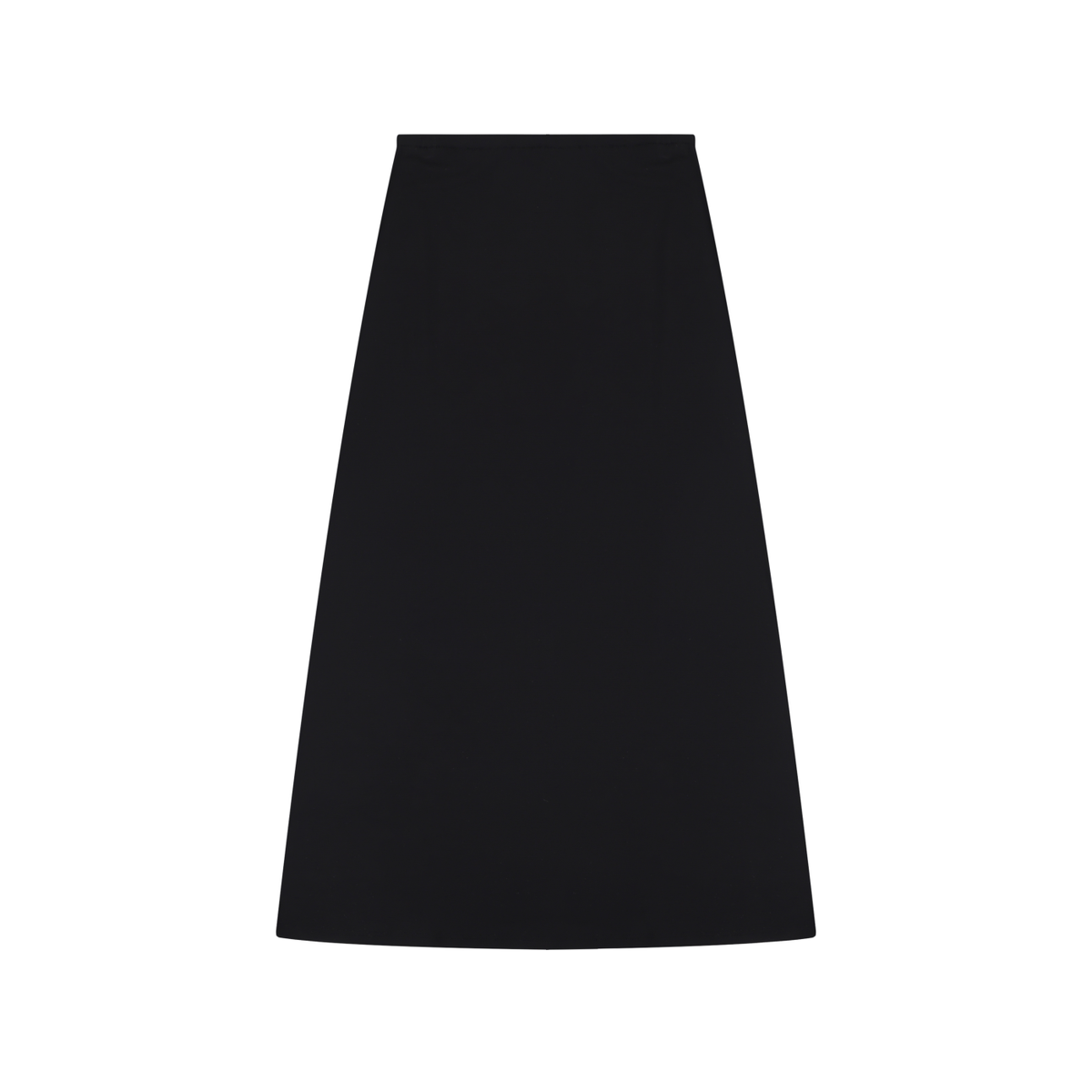 Women's Solid Color Knit Maxi Skirt