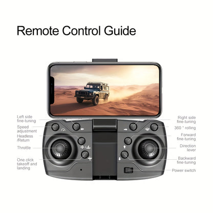 ESULOMP Brushless Drone - HD Dual Camera RC Quadcopter F196