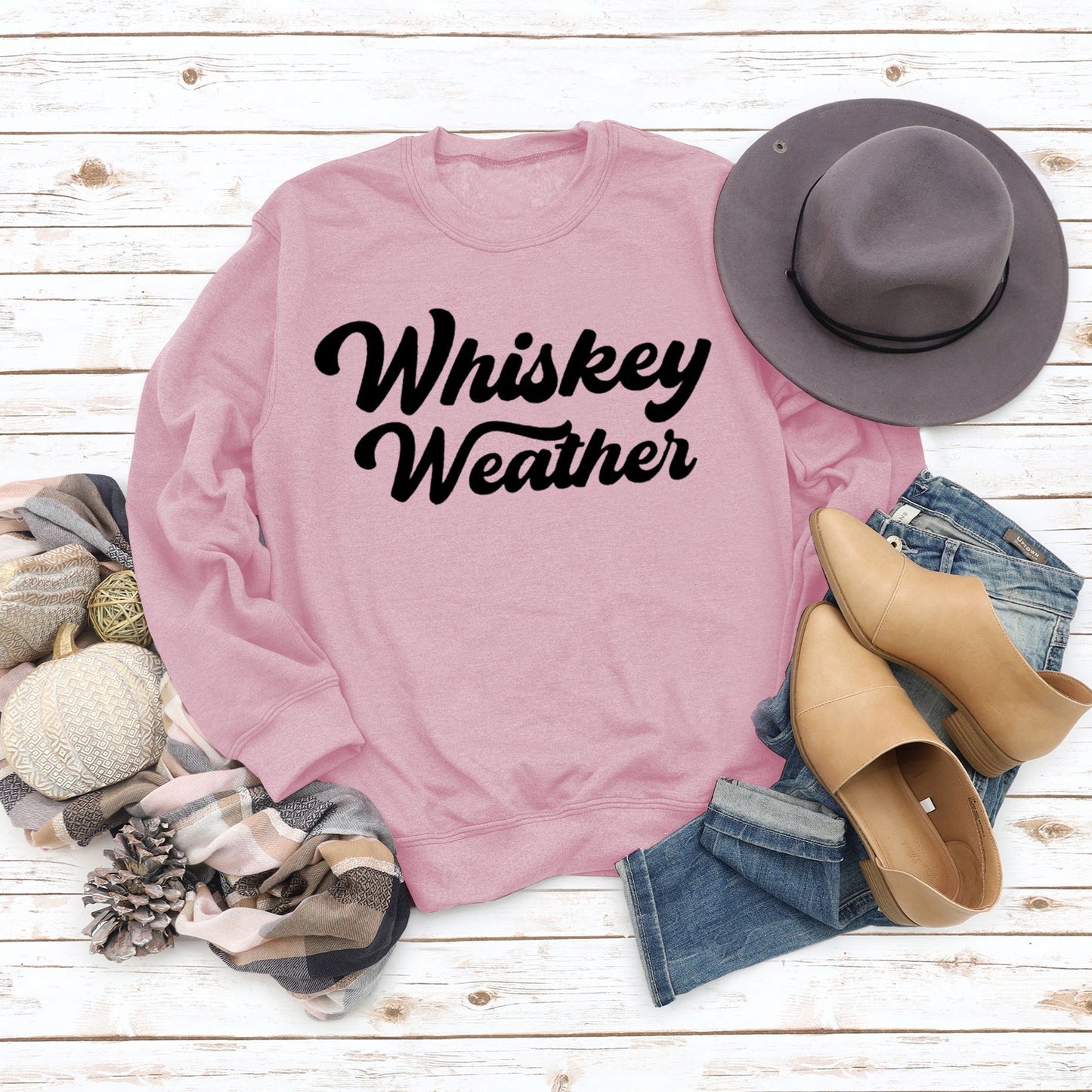 Lettered Casual Round Neck Long Sleeve Loose Sports Fashion Sweater