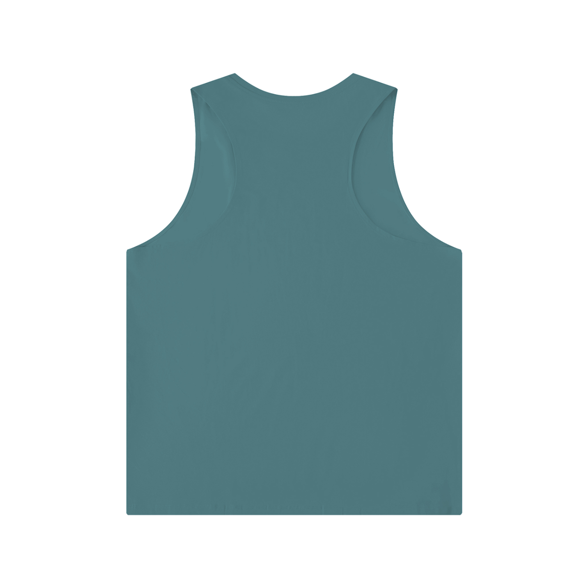 Men's Solid Color Crewneck Tank Top