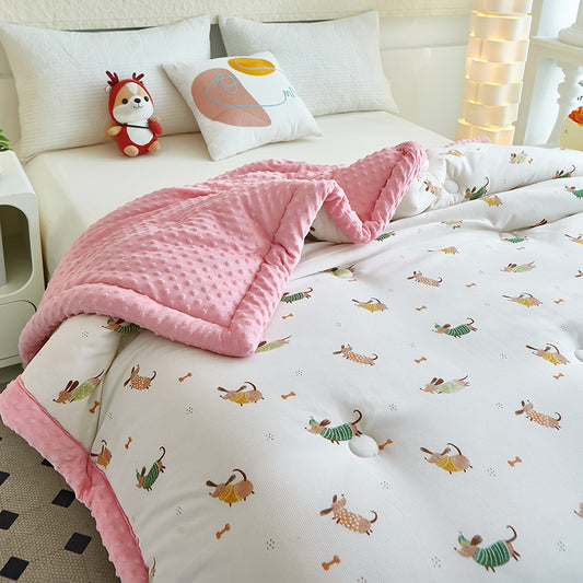 Beanie Blanket Washed Cotton Quilt