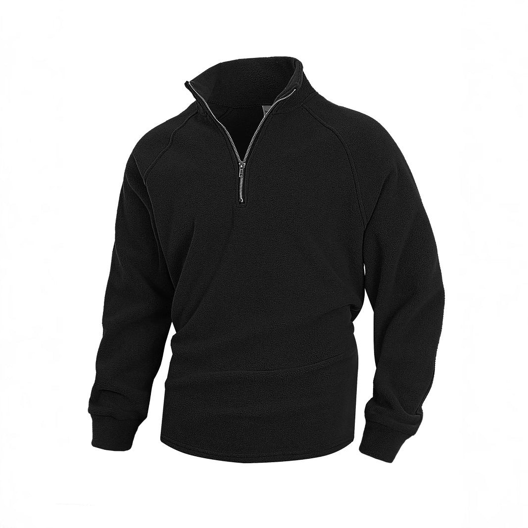 Long Sleeve Pullover Coral Fleece Coat
