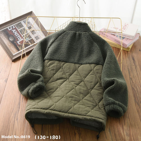 Zipper Hoodie Polar Fleece Thick Casual Jacket