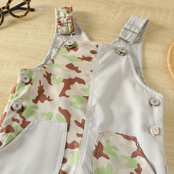 Baby Suspender Romper