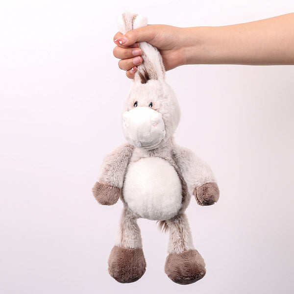 Hanging Donkey Plush Toy - Soft Ragdoll