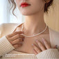 Vintage Pearl Necklace Women's
