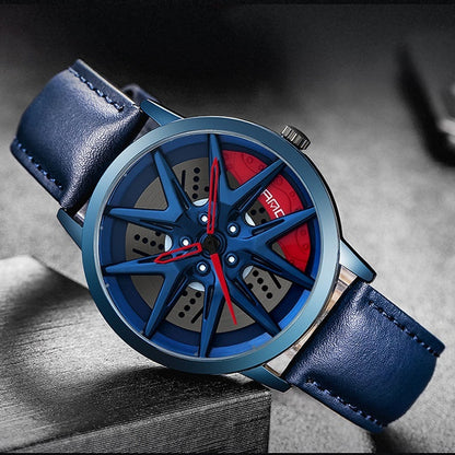 Cool Wheel Hollow Out Quartz Watch
