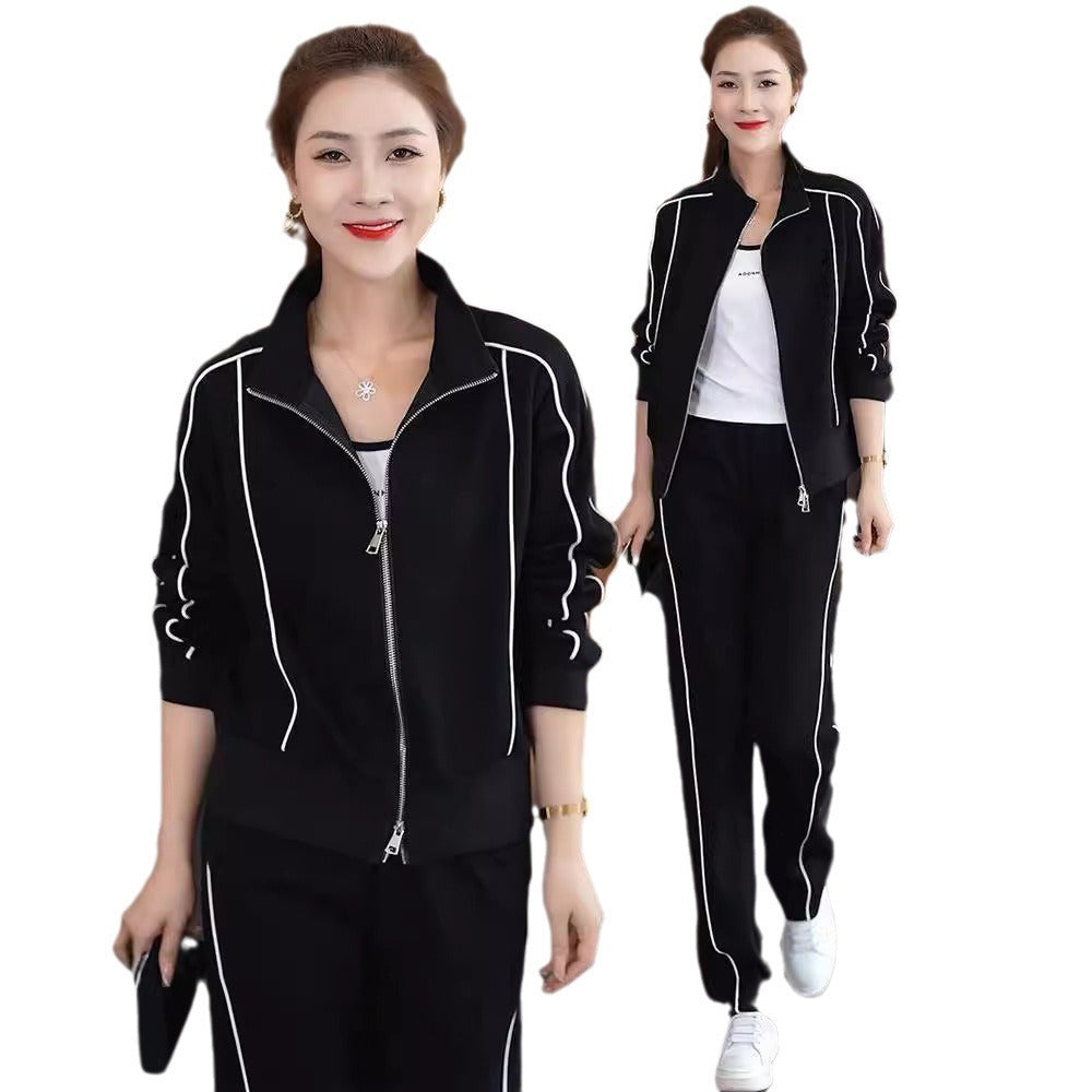 Women's Fashionable Slimming Casual Sports Suit