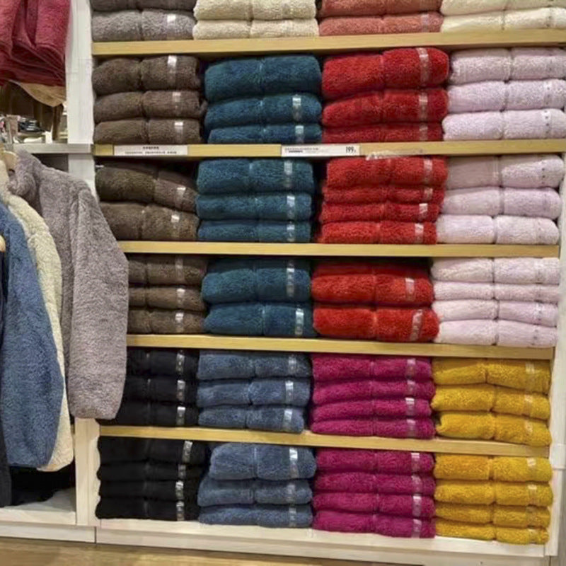 Women's Long Fleece full zip Cardigan