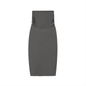 Dyed Washed Straight Hip-Hugging Slim Maxi Skirt
