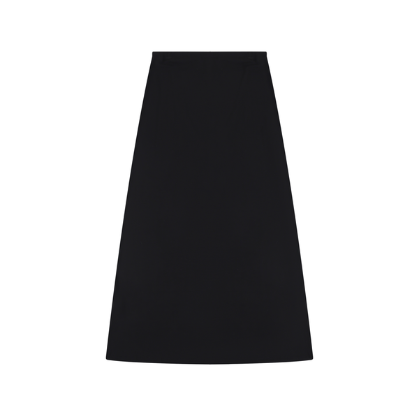 Waran Women’s Solid Color Knit Maxi Skirt