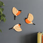 Wooden Flying Bird Wall Hanging Pendant