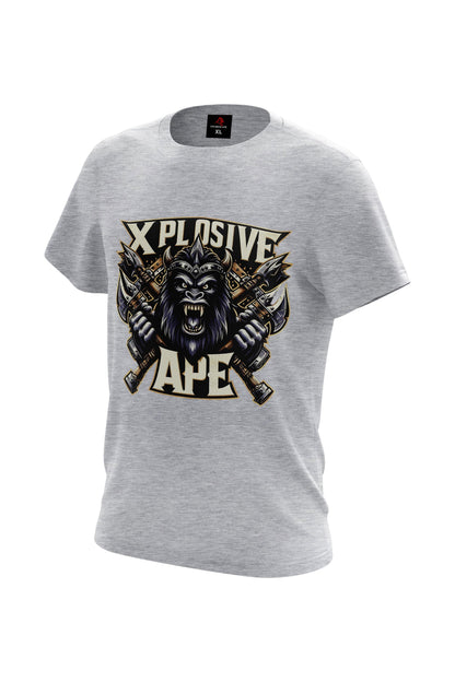 T-shirt XAPE Battle Axe - Gris Sport