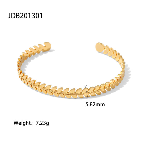 Leaf Shape Bracelet For Women