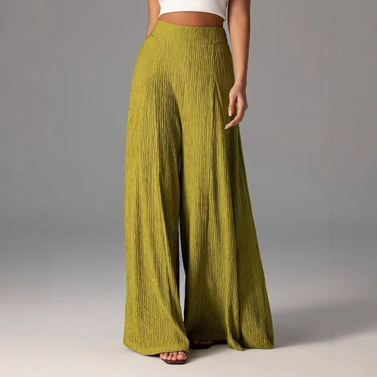 High-waisted Wide-leg Pants