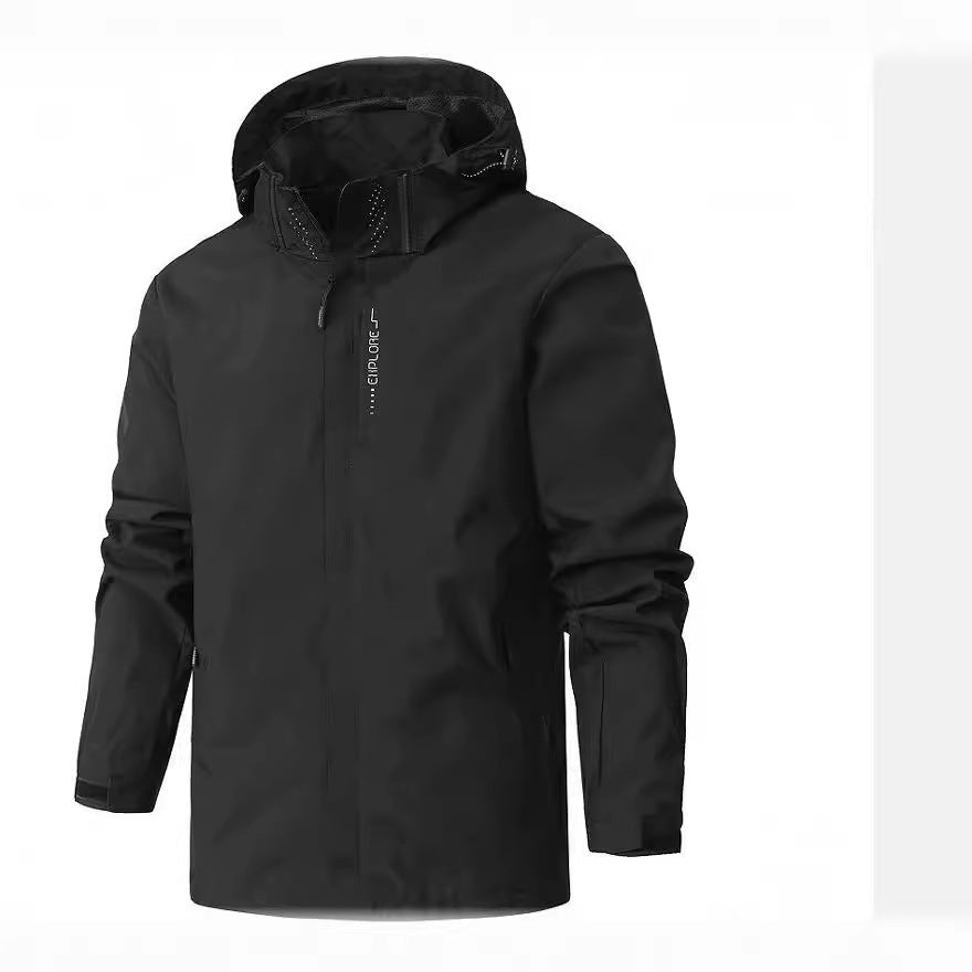 Mountaineering Windbreaker Hooded Jacket