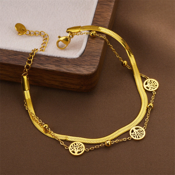 Pachira Macrocarpa Double Layer Twin Bracelet - Stuffs & Savers