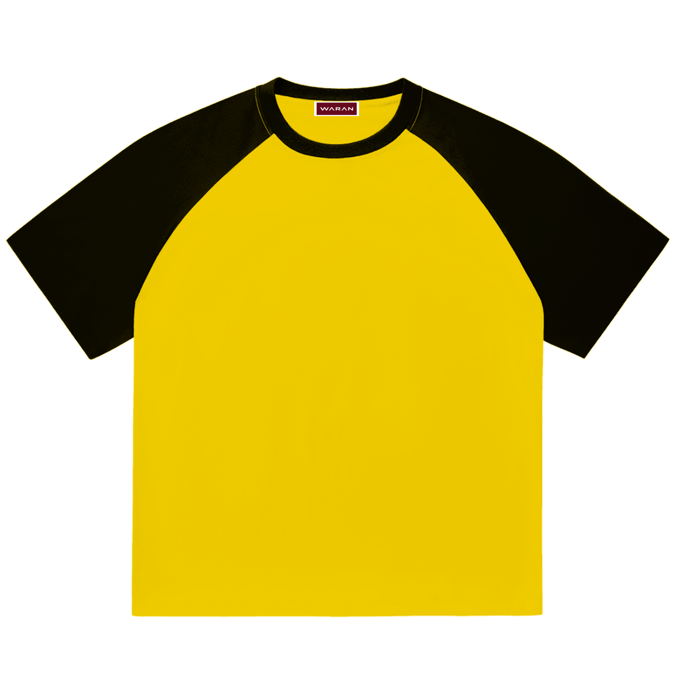 Waran Color-Blocked Raglan Sleeve T-Shirt