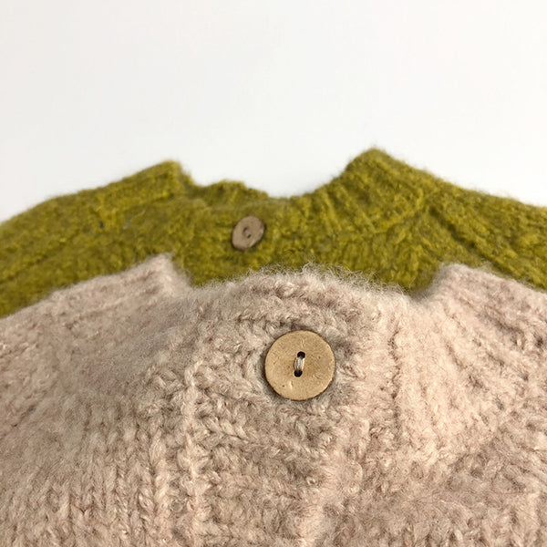 Girls' Western Style Solid Color Knitted Sweater