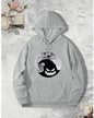 Mens Printed Fleece Hooded Sweatshirt