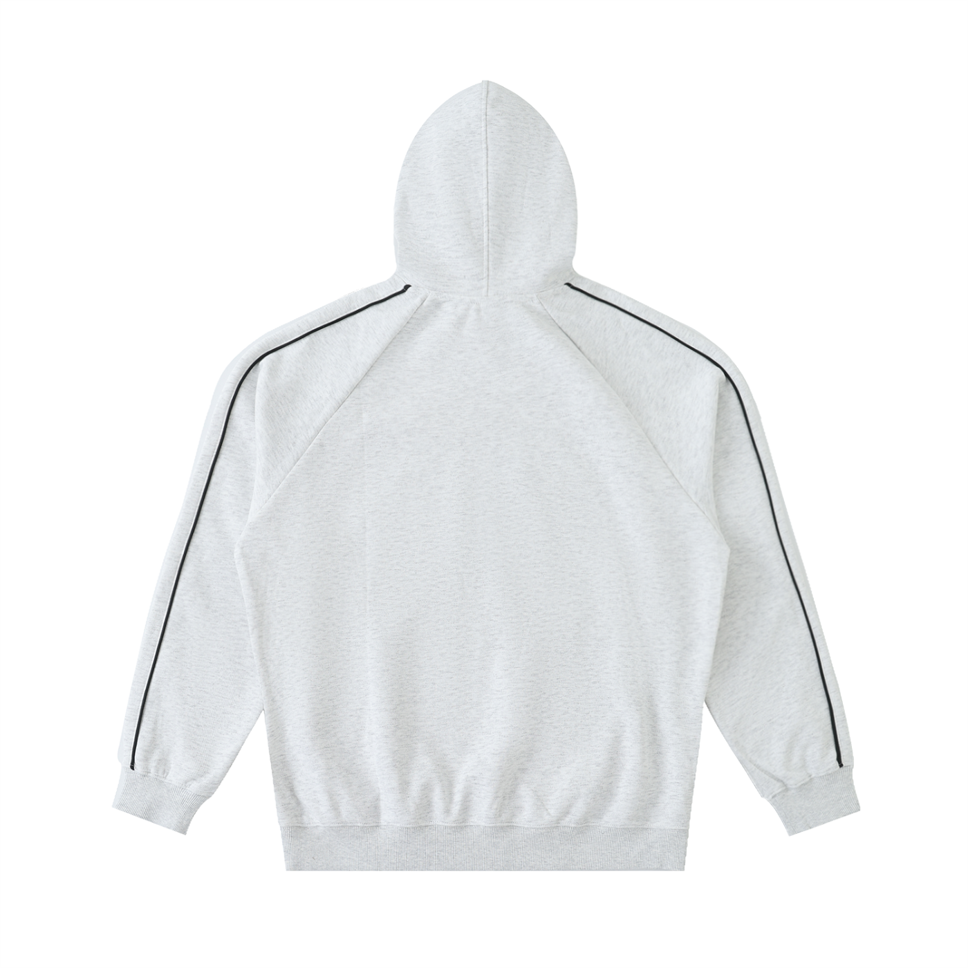 Contrast Piping Raglan Hoodie | Spiderweb