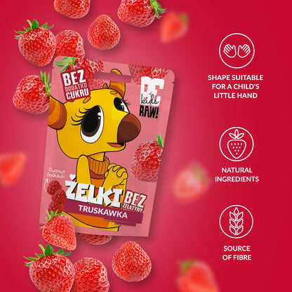 Kids Jelly beans - Strawberry 35g