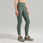 Womens High-Waist Butt-Lifting Fleece-Lined Nude-Feel Sports Tight Yoga Pants