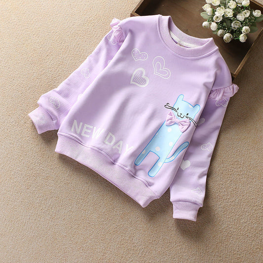 Childrens Double Layer Plus Fleece Sweater