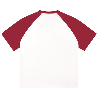 Waran Color-Blocked Raglan Sleeve T-Shirt