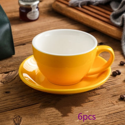 Scandinavian Style Cappuccino Coffee Cup Set