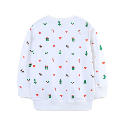 Children's Christmas Printed Sweatshirt