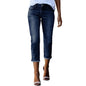 Womens Retro Slim-fit Stretch Jeans