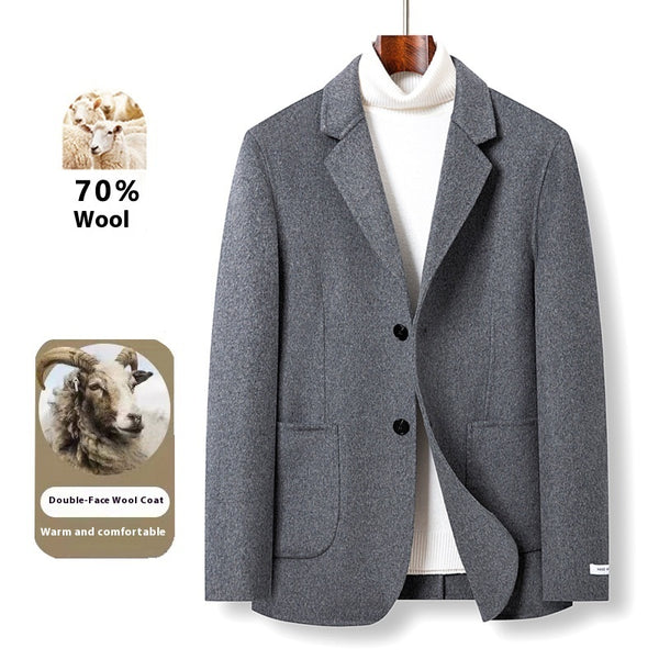 Sheep Wool Double-faced Jacket
