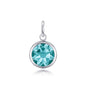 Birthstone Necklace Charms Created with Zircondia® Crystals