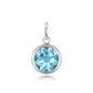 Birthstone Necklace Charms Created with Zircondia® Crystals