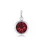 Birthstone Necklace Charms Created with Zircondia® Crystals