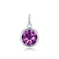 Birthstone Necklace Charms Created with Zircondia® Crystals