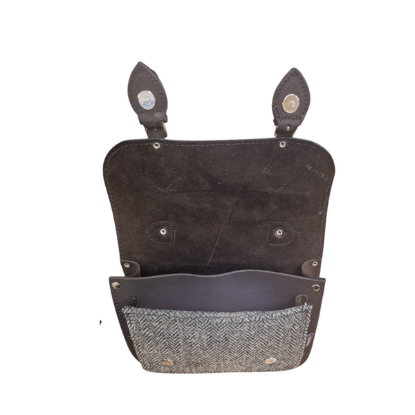 Sacoche Midi Tannery & Tweed - Noir