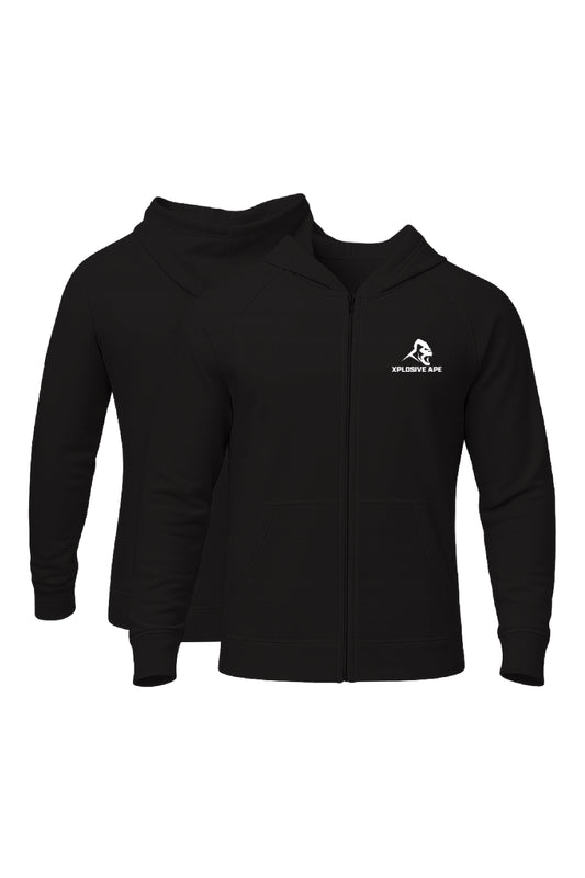 XAPE Prime Zip Hoodie - Black