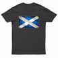 Adults Scotland Printed Scottish Flag T-Shirt