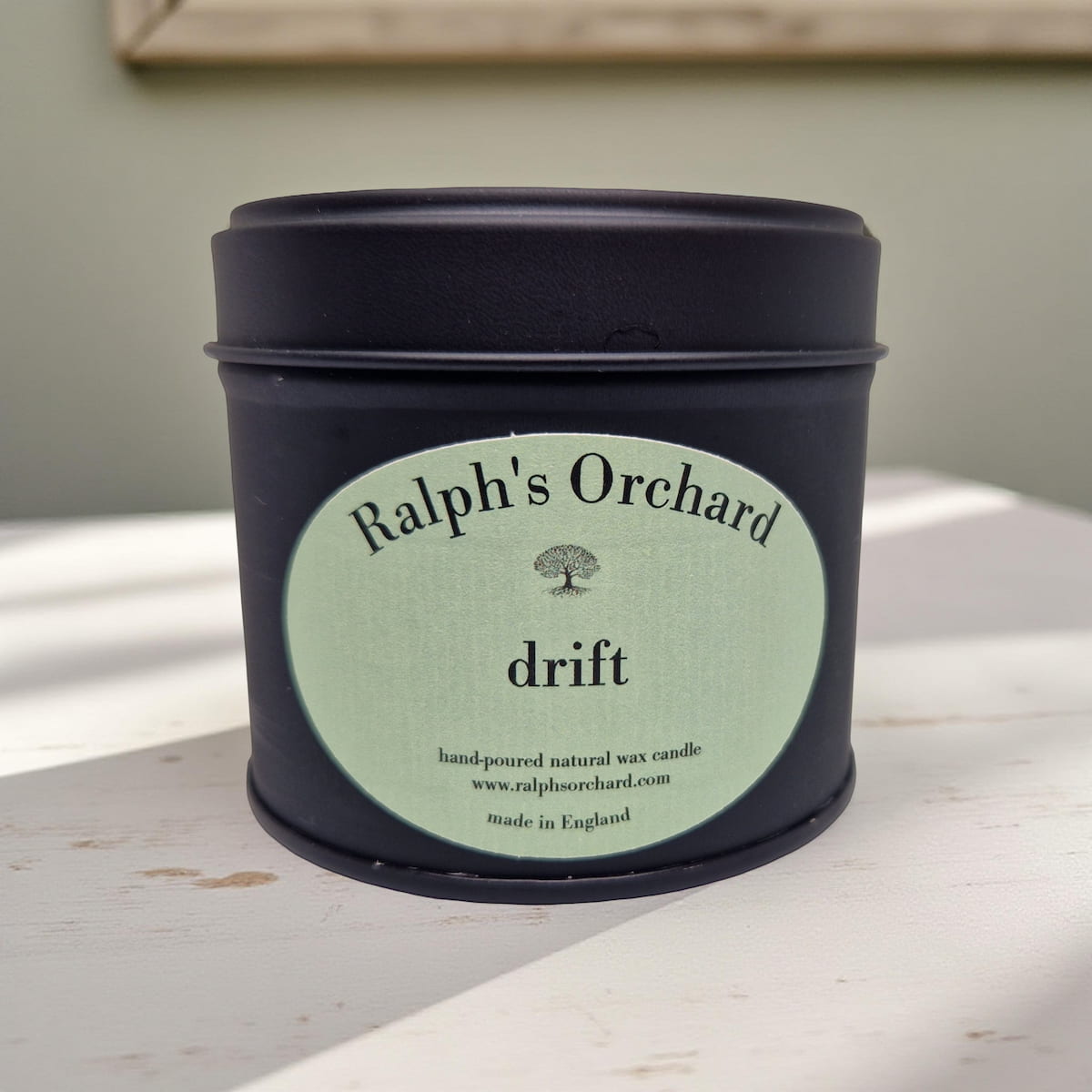 Matte Black Classic Candle