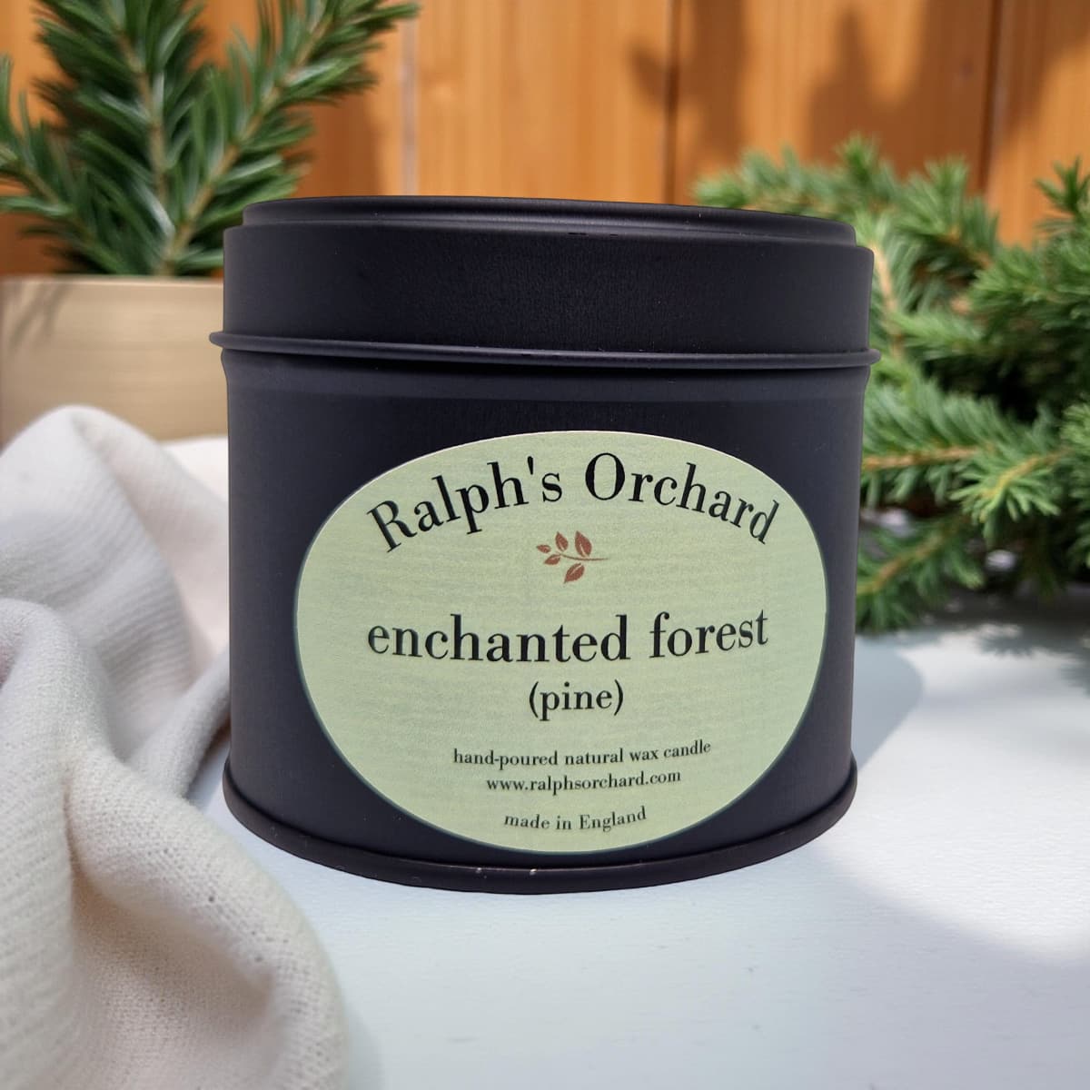 Matte Black Classic Candle