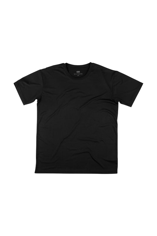 NVYSKN Mens Fast Drying Training T Shirt Black Union Jack Edition