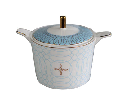 Azure Royale Imperial Bone China Tea Set