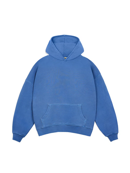 Antibes Heavyweight Hoodie Blue