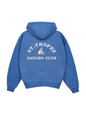 St Tropez Heavyweight Hoodie Blue