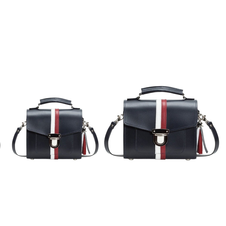 Sac à main en cuir fait main Sugarcube - Édition Britannique