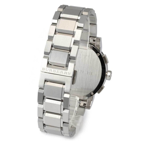 Burberry BU9351 The City Men's Silver & Black Chronograph Watch