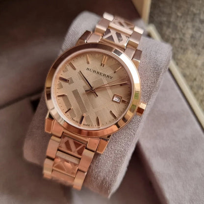 Burberry BU9146 The City Women's Rose Gold Watch